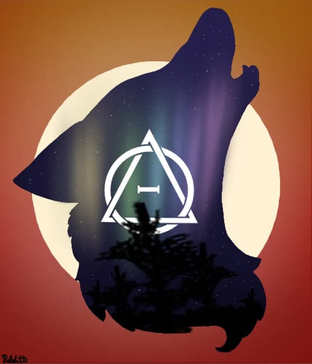 Simbolo Therian Theta-Delta